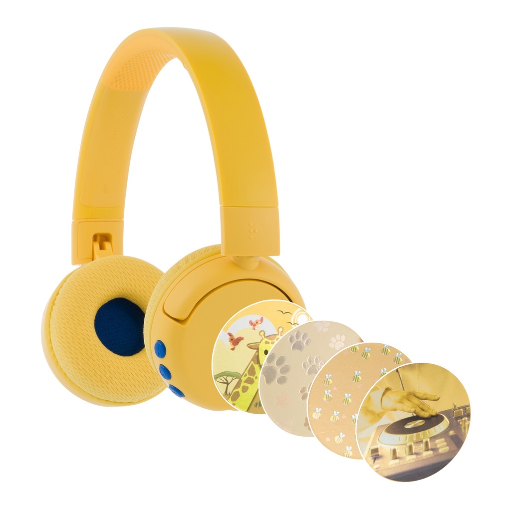 BuddyPhones POPFun SunYellow