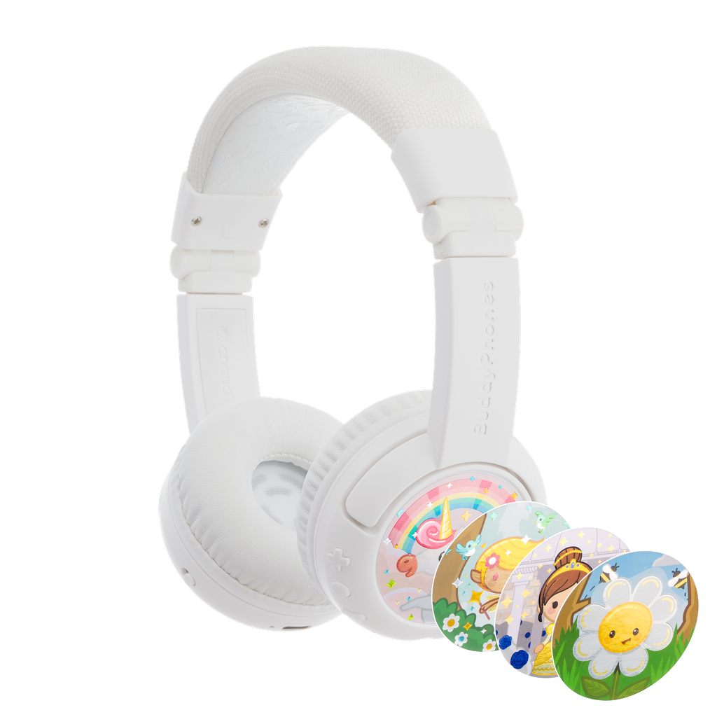 [BT-BP-PLAYP-WHITE] BuddyPhones Play Plus, color: Snow White