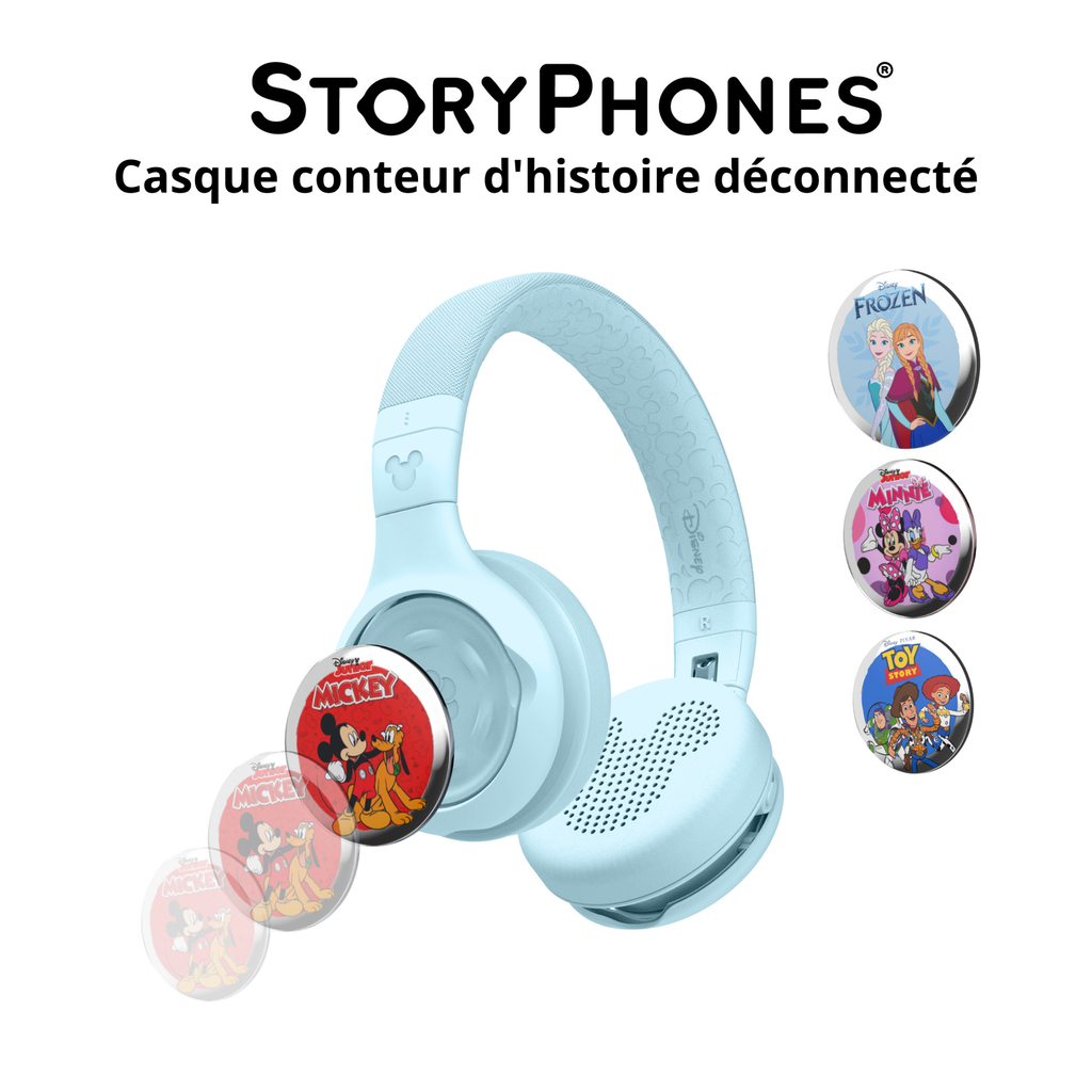 Storyphones casque bleu version Disney