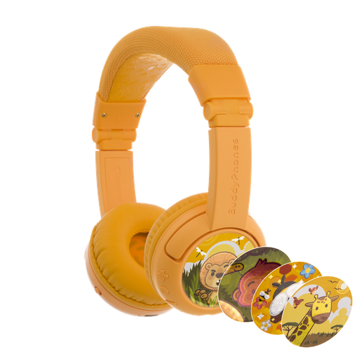 [BT-BP-PLAYP-YELLOW] BuddyPhones Play Plus, color: Sun Yellow