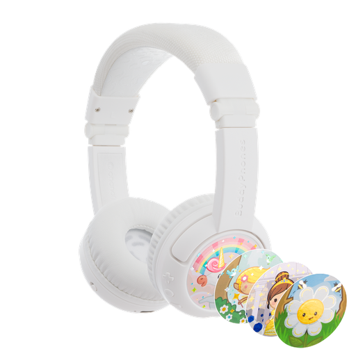 [BT-BP-PLAYP-WHITE] BuddyPhones Play Plus, color: Snow White