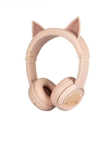 [BT-BP-PLAYP-EARS-CAT] BuddyPhones Play Ears Plus, CAT ears color rose